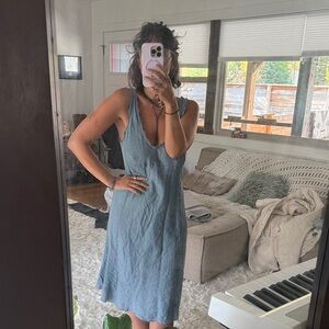 Gigi Moda Italian Blue Dress